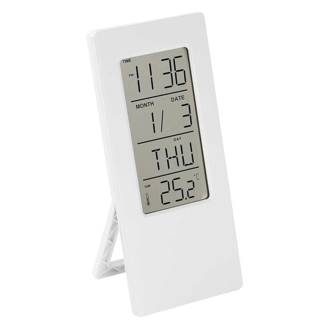 LCD desk clock