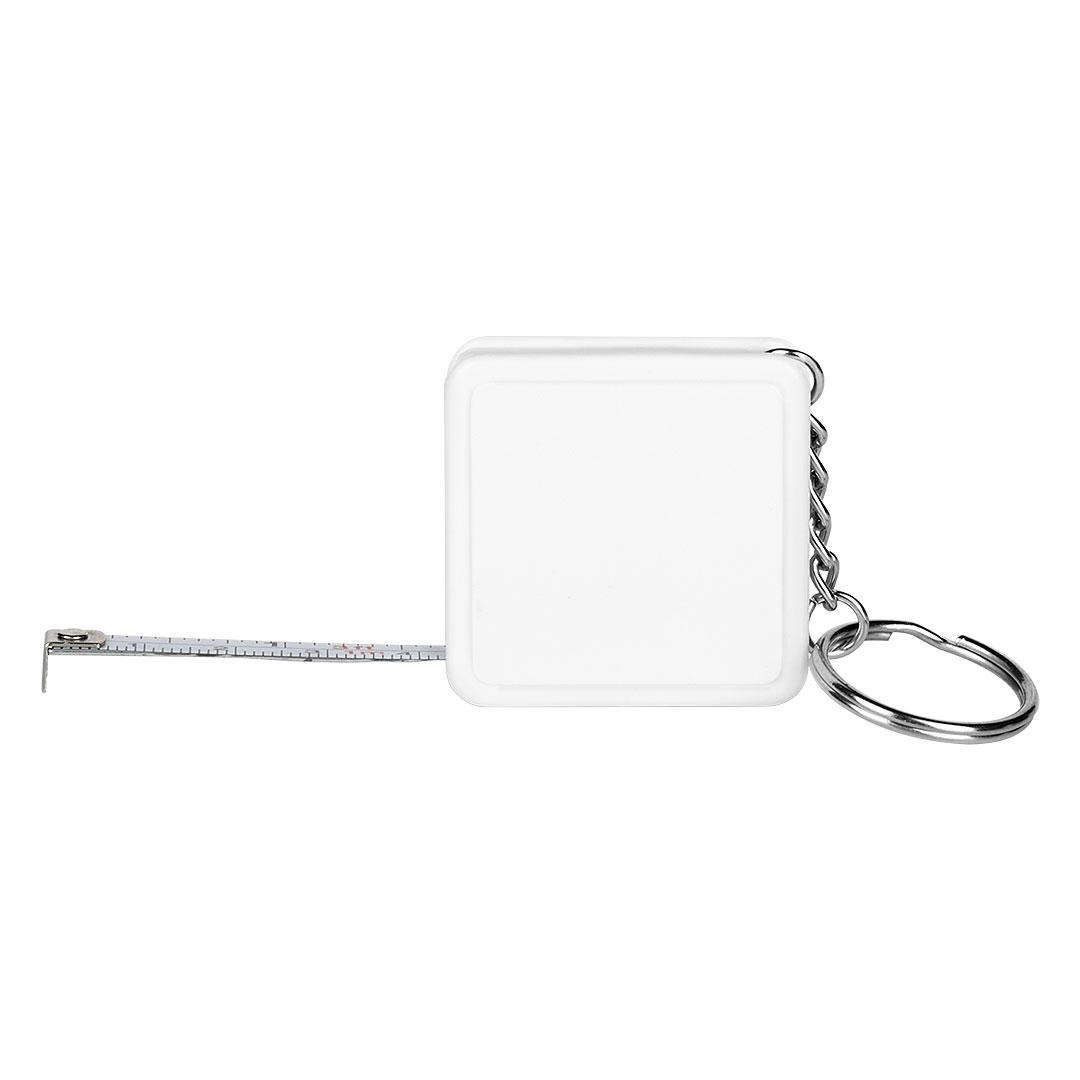 Plastic key holder with measuring tape, 1 m