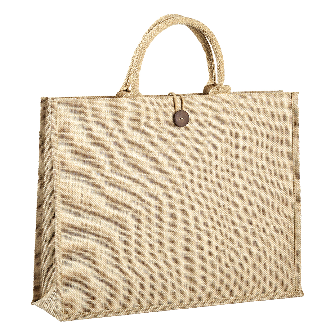 Jute shopping bag