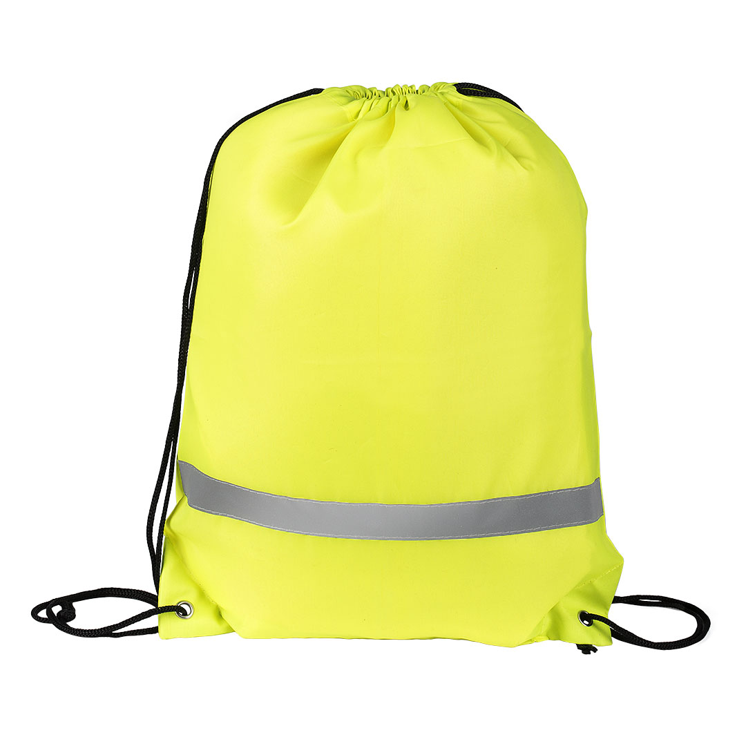 Fluorescent drawstring bag