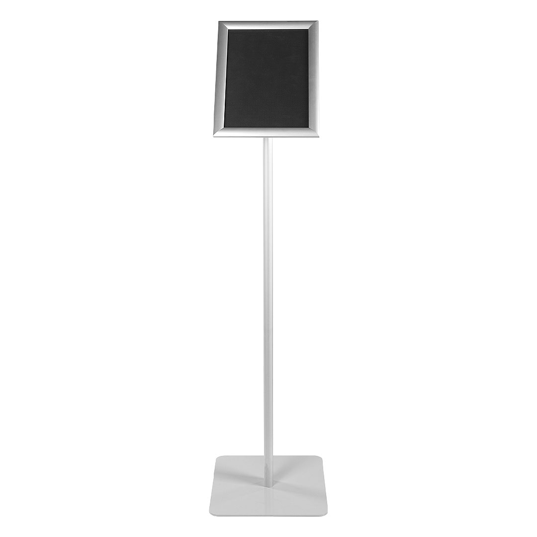 Aluminum poster stand