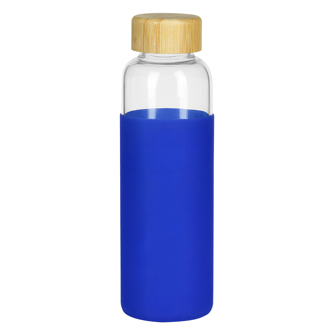 Sports bottle with silicone sleeve, 500 ml