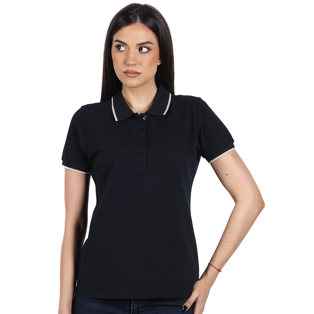 Women's polo shirt, 190 g/m2