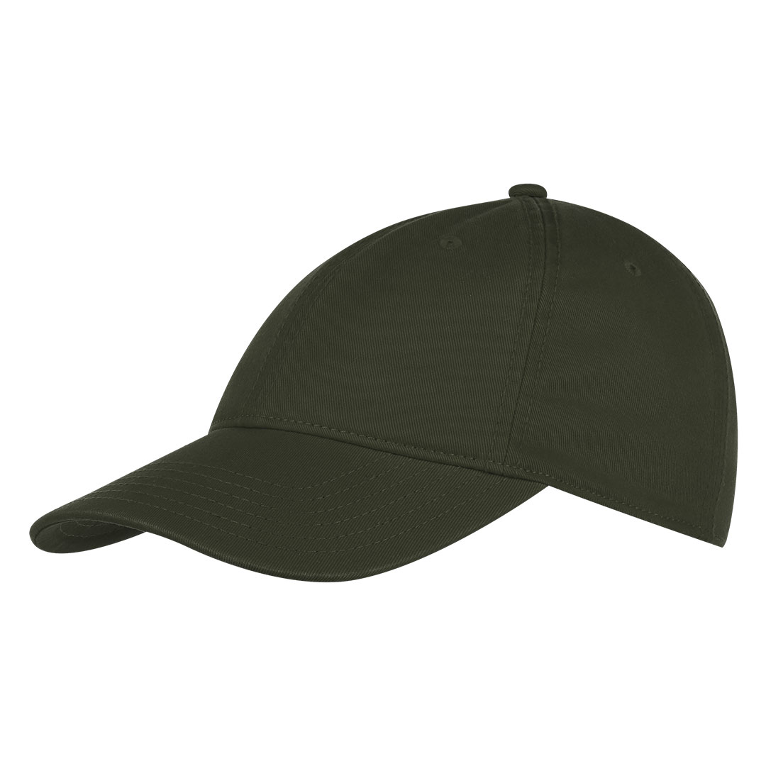 Cap, 6 panels, metal buckle closure