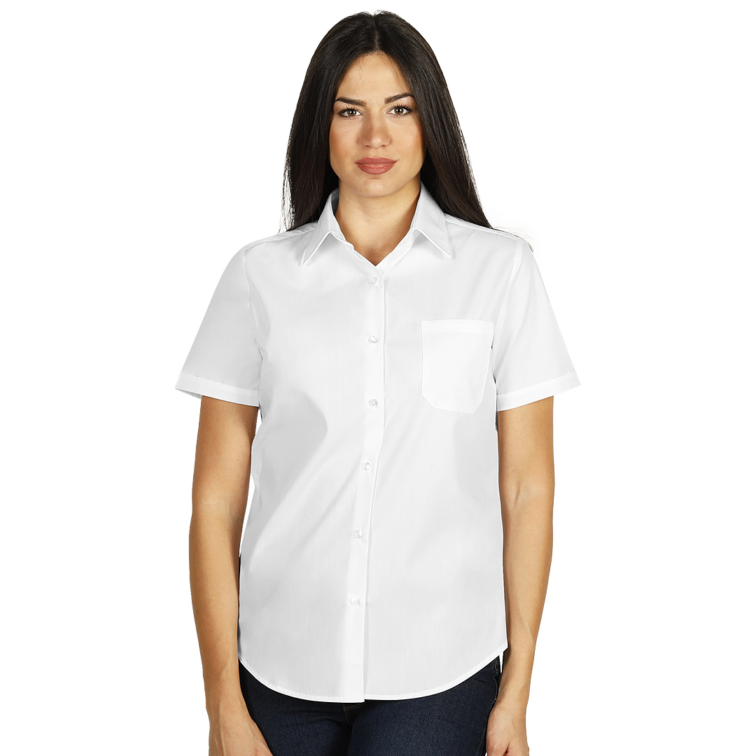 Women's short sleeve shirt, classic adjusted fit