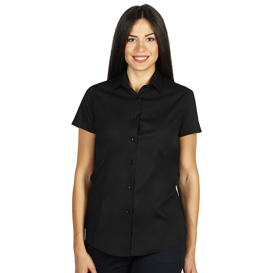 Women's short sleeve shirt, slim fit