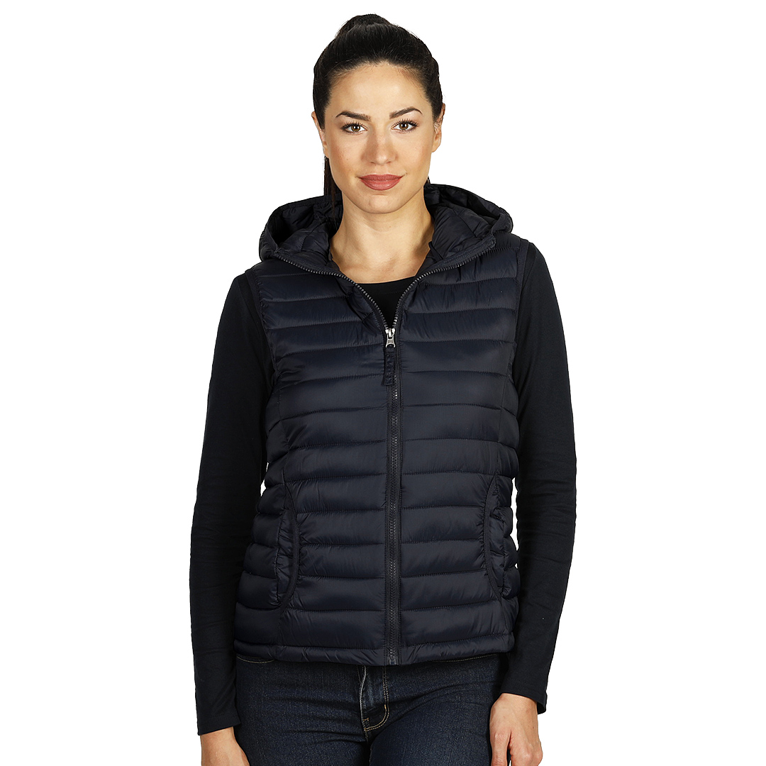 Women's hooded body warmer