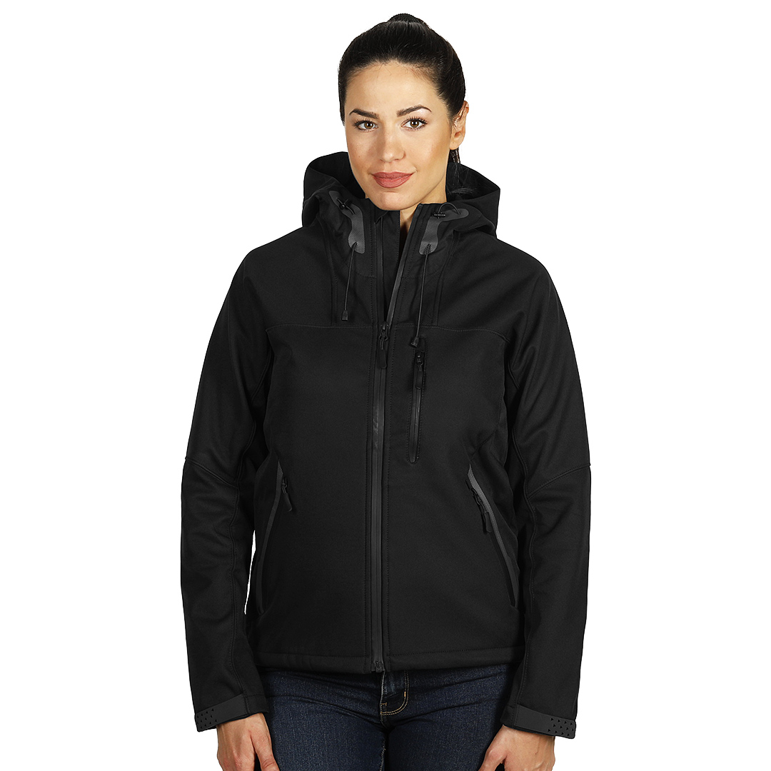 Women’s softshell hooded jacket 