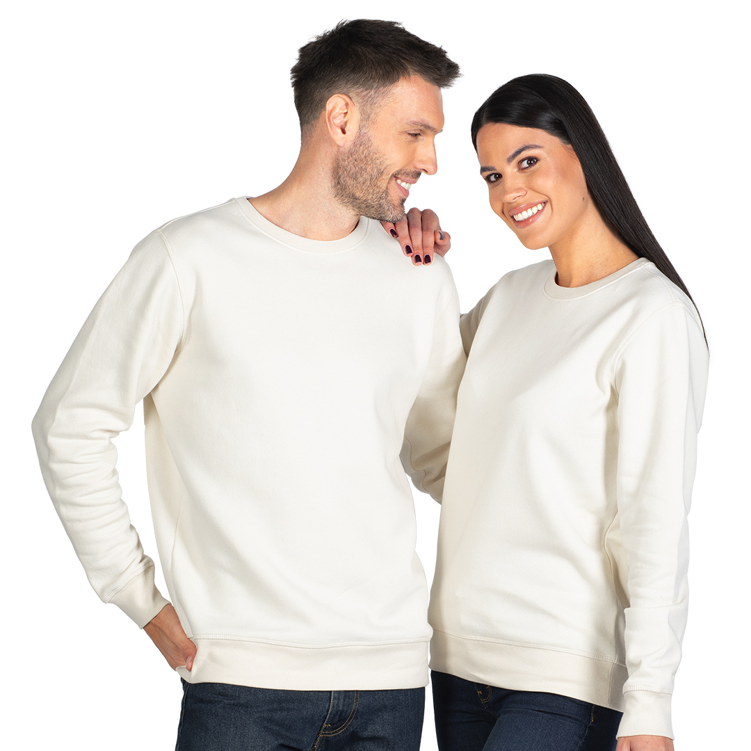 Organic cotton sweatshirt, 280 g/m2