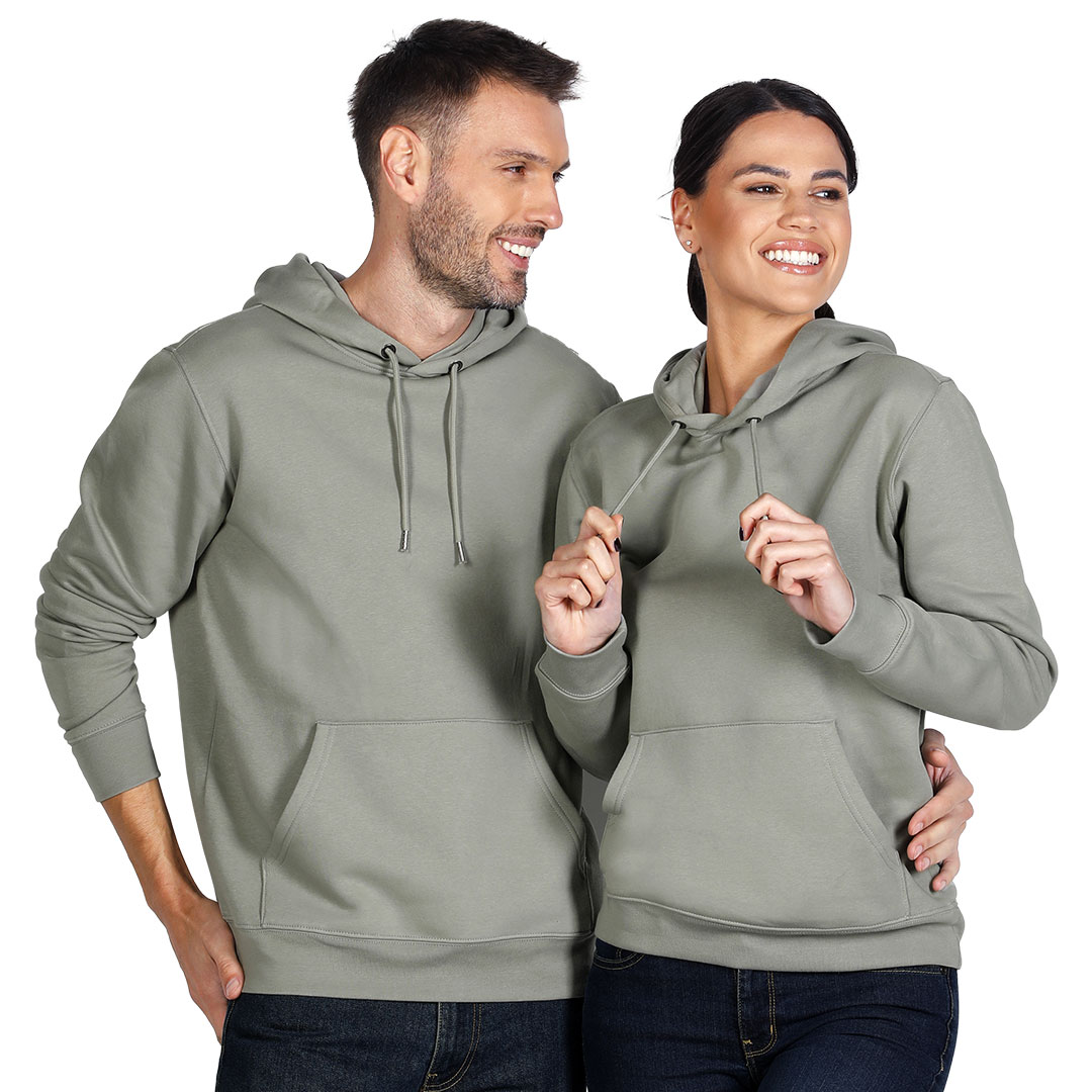 Organic cotton hooded sweatshirt, 280 g/m2