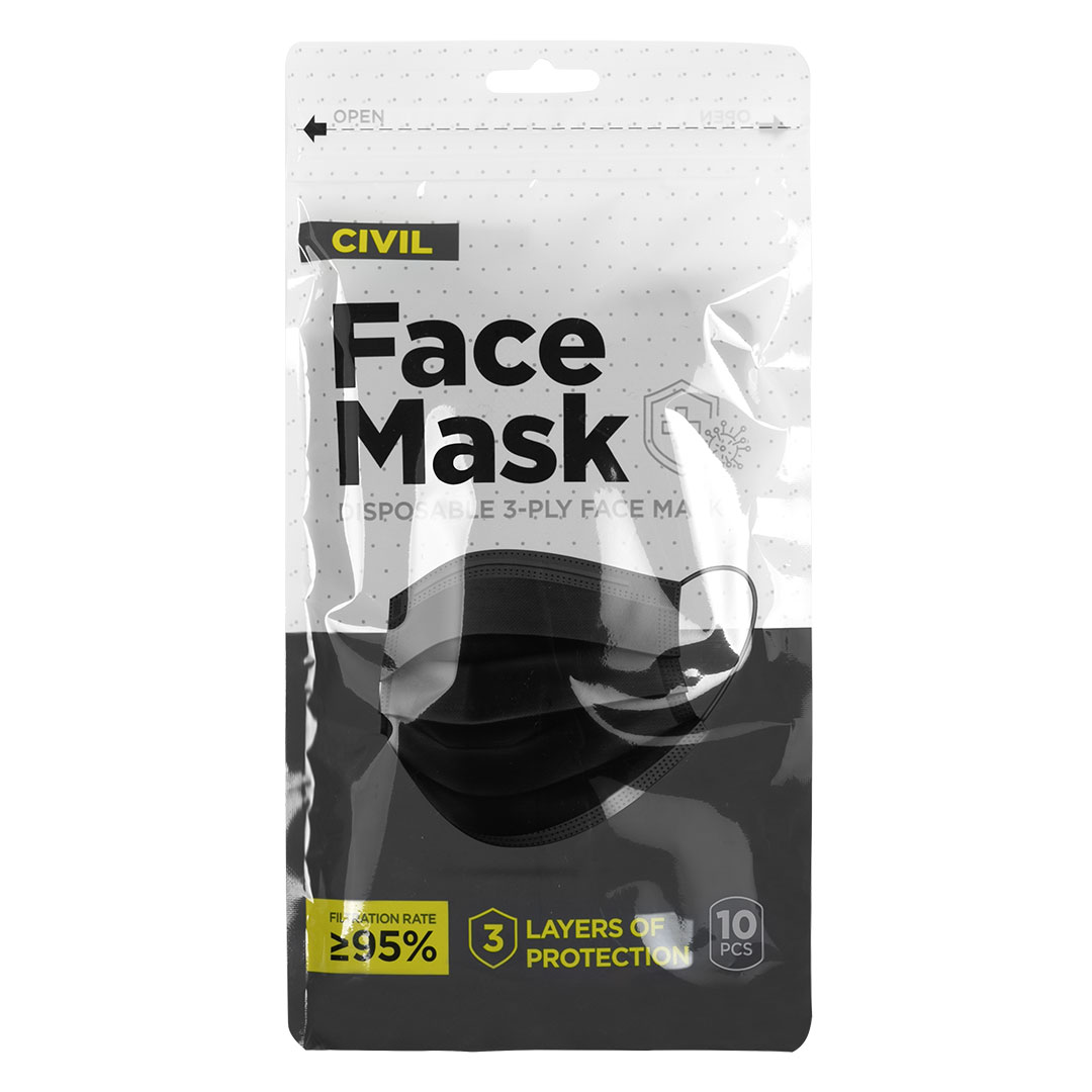 Disposable face mask